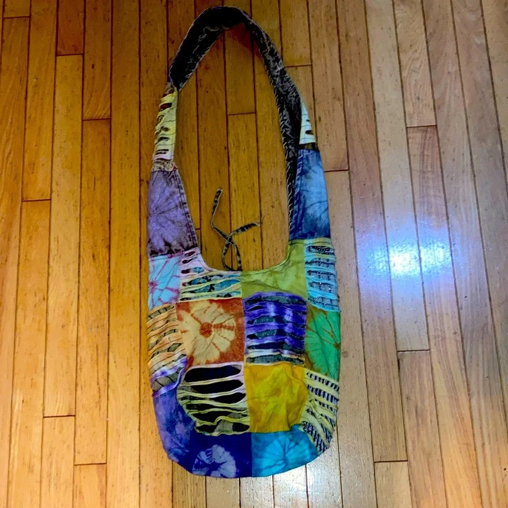 Gorgeous Kathmandu Imports Patchwork Bohemian Shoulder/Crossbody Bag EUC